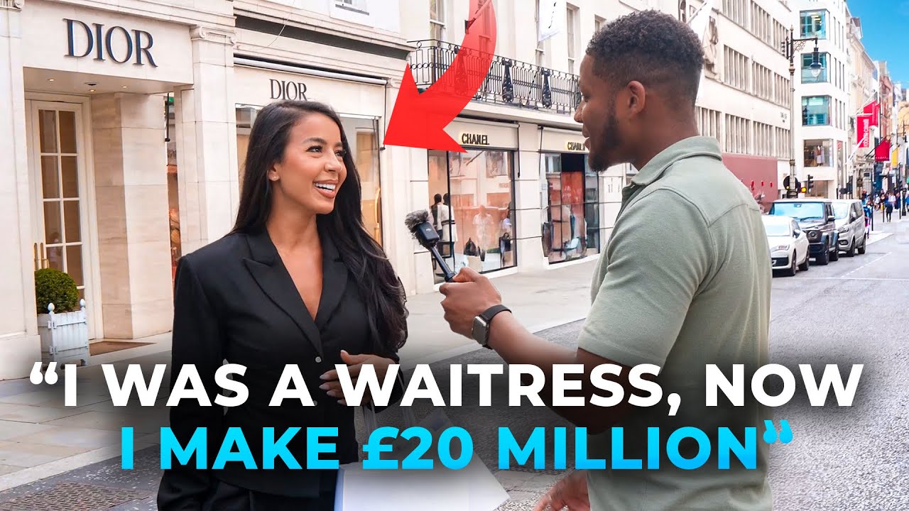 Asking Millionaires How They Got Rich? | London, Bond Street