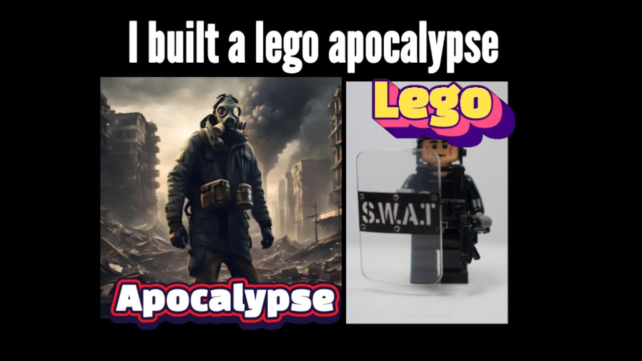 I built a Lego apocalypse….#lego #legobuild #apocalypse #legomoc #buildinglegos