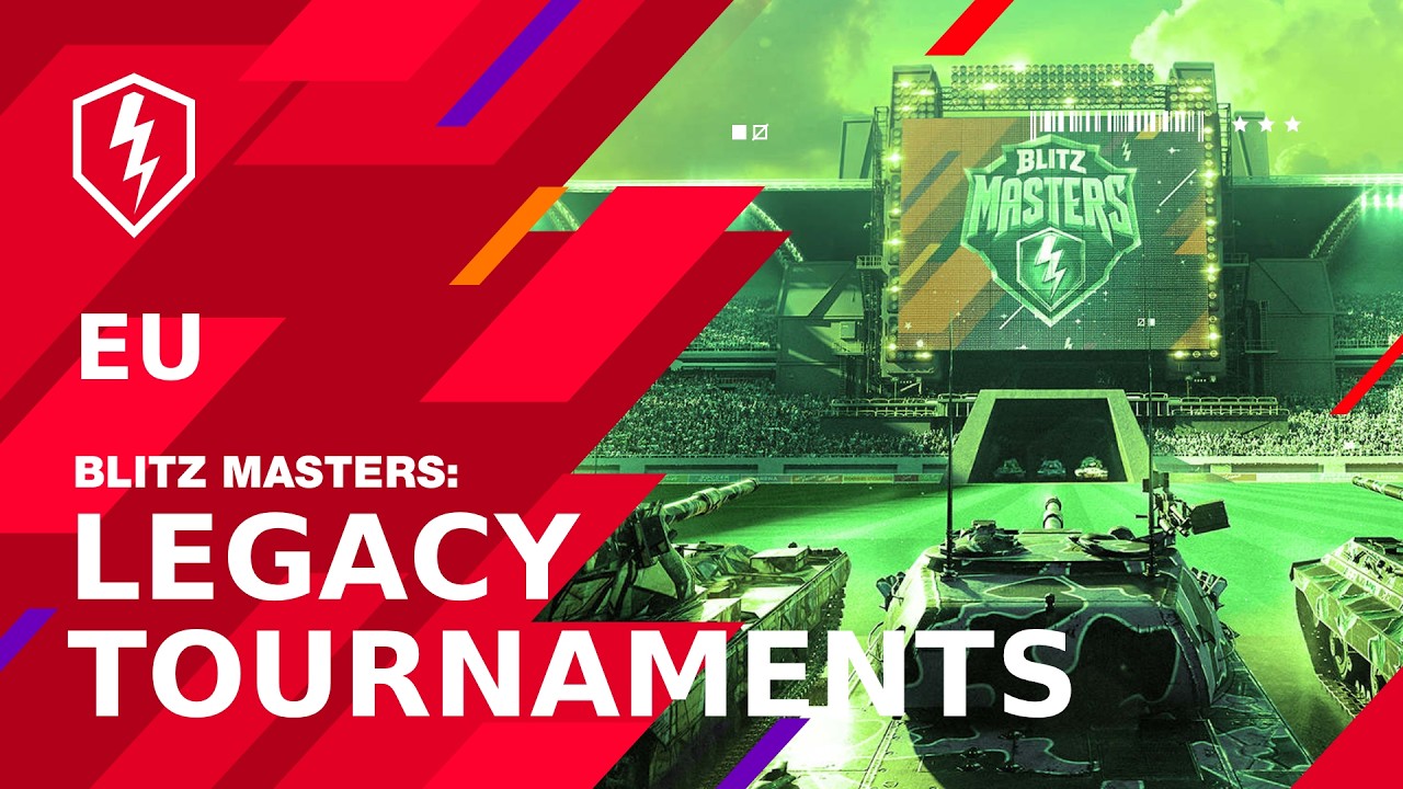 WoT Blitz. Blitz Masters: Legacy. EU Day 1 Double Elimination