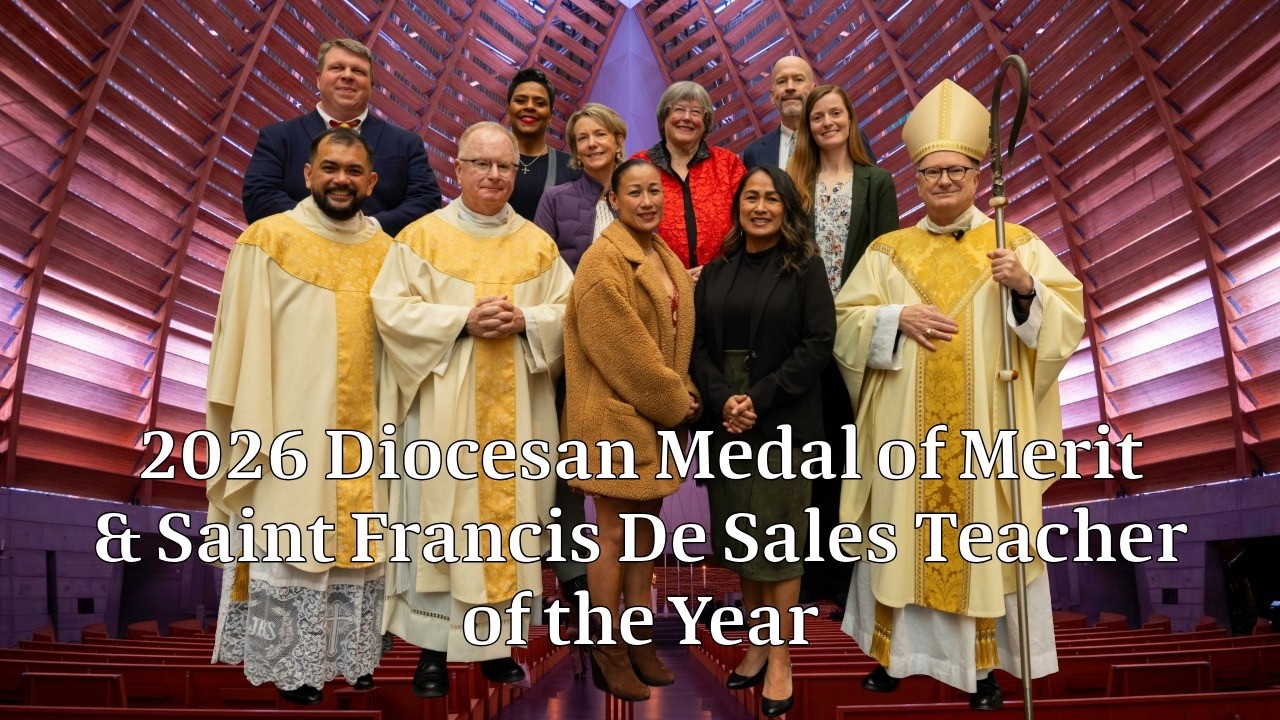 2026 Diocesan Medal of Merit and Saint Francis de Sales Teacher of the Year Award