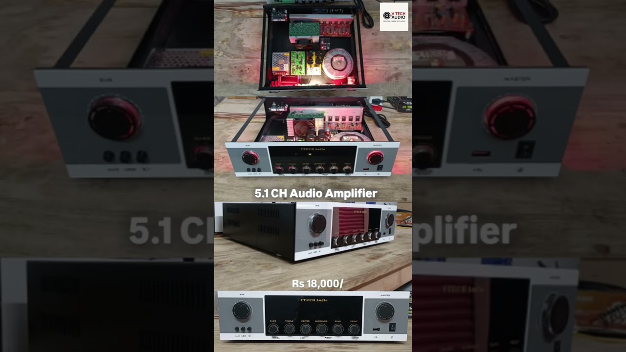 5.1 CH Analog Amplifier Available 📌 VTECH AUDIOS 