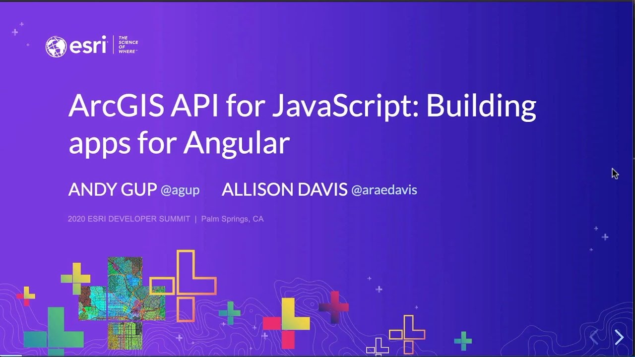 ArcGIS API for JavaScript: Building Apps with Angular [2020]