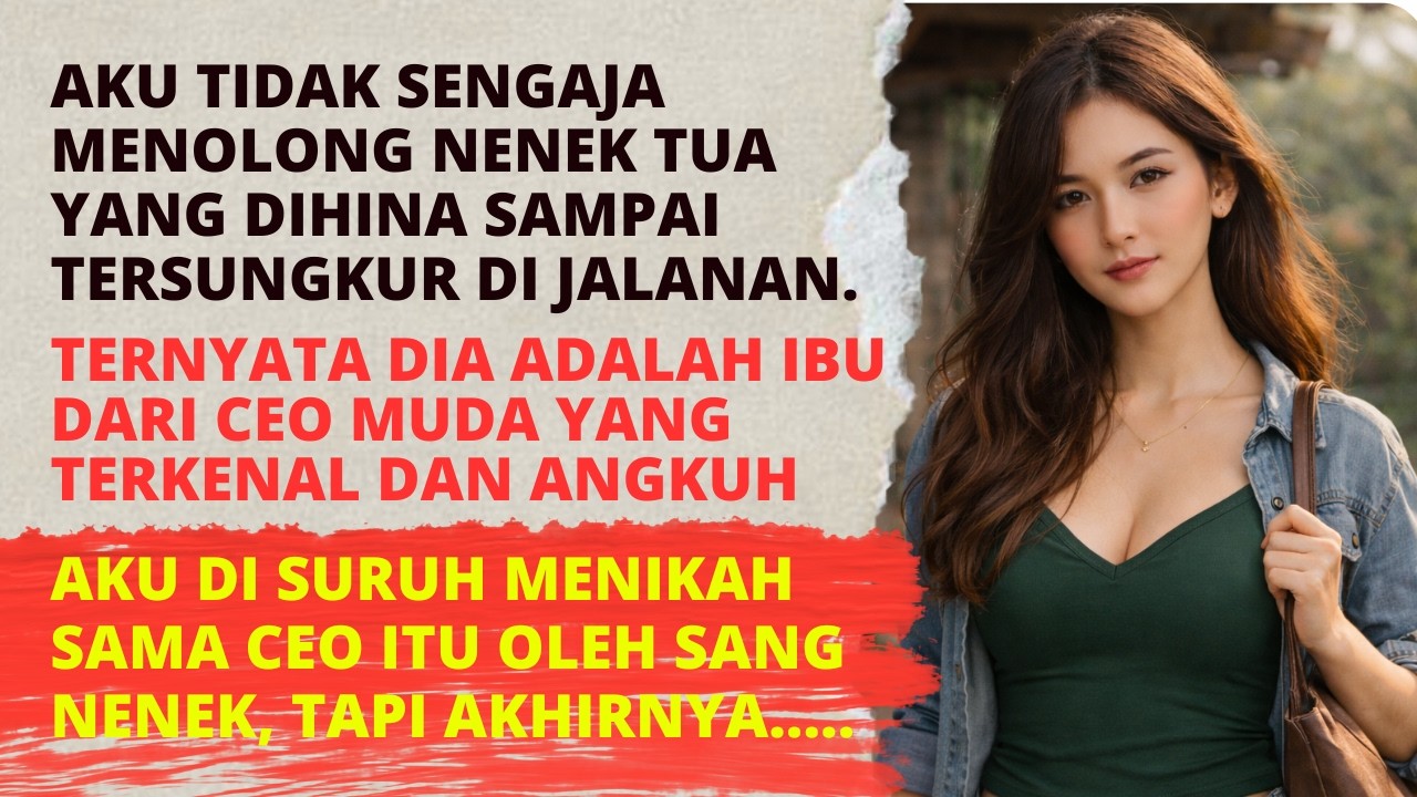 Gadis Cleaning Service yang Tak Sengaja Menolong Nenek Tua, Ternyata Nasibnya Begini...