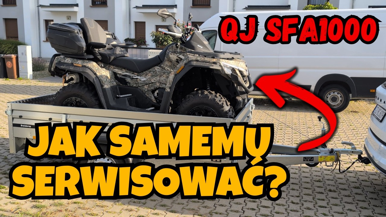 ZR&Oacute;B TO SAM - SERWIS QUADA QJ SFA 1000 @WspanialyVlog