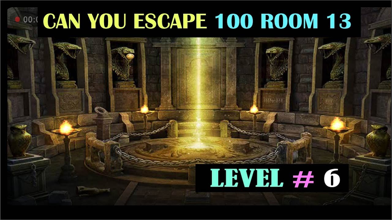 Can you escape the 100 room 13 LEVEL 6 | Walkthrough | Its Gamology