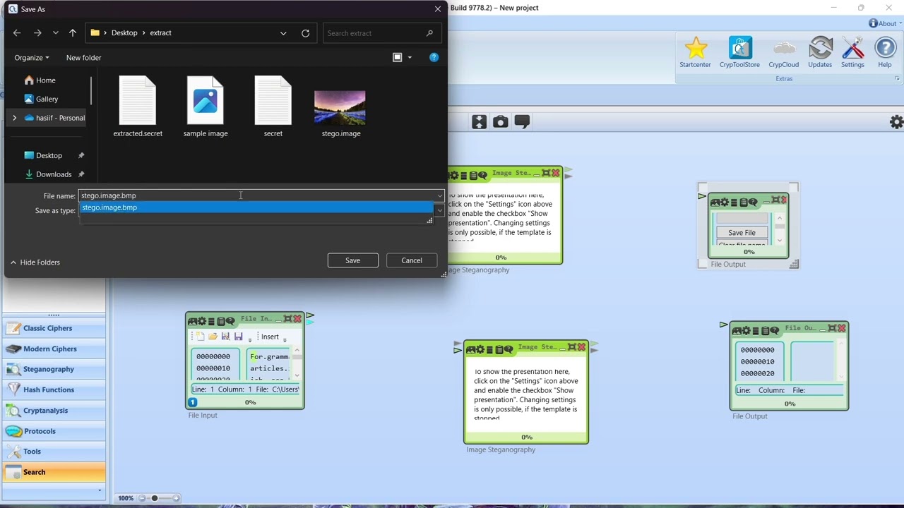 Implementation Of BPCS (Bit-Plane Complexity Segmentation) Steganography in CrypTool 2