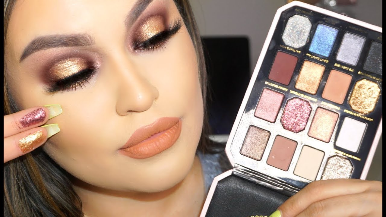 TOO FACED PRETTY RICH PALETTE DEMO + REVIEW