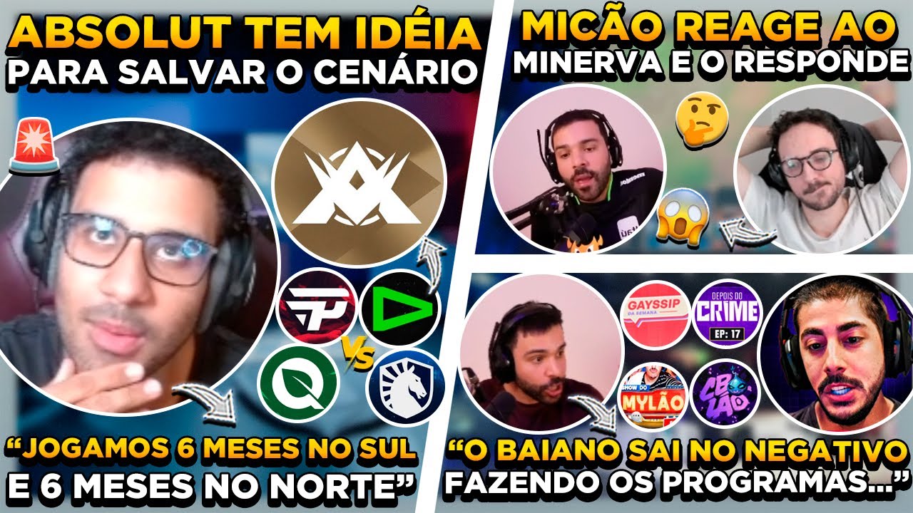ABSOLUT MANDOU O PAPO SOBRE LTA NORDESTE ! BAIANO TEM PREJUÍZO COM IDL ? MICÃO REBATE MINERVA