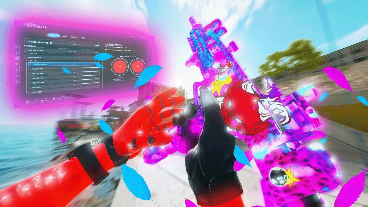 *NEW* #1 BEST FULL SETTINGS FOR BO6 WARZONE 👑😍 (MOVEMENT + AIMBOT)