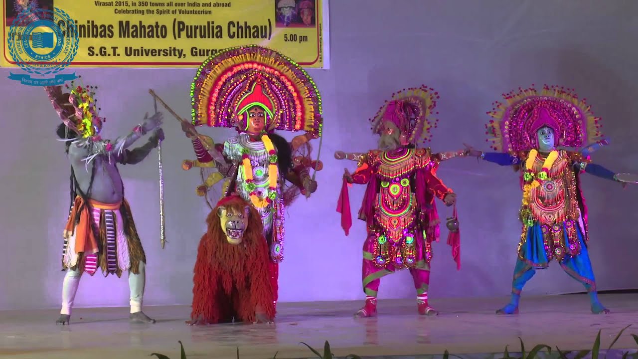 Chhau Dance performed in SGT‬ University, Gurgaon