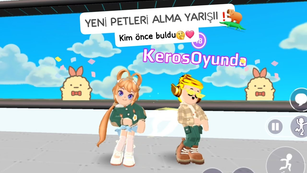 YENİ PETLERİ ALMA YARIŞIIㅣİLK KİM ALDI ❓🤔ㅣ#pkxd