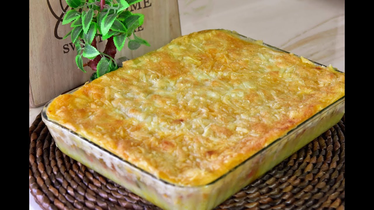 صنية البطاطا بحشوة دجاج المميزه تابعوها من اطيب الوصفات Potato tray with chicken stuffed