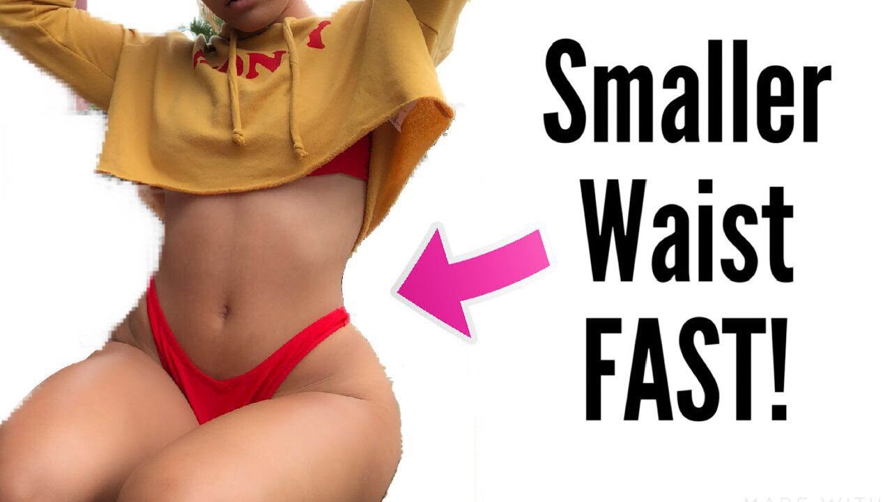 HOW TO GET A SMALLER WAIST AND LOSE BELLY FAT+ AT HOME AB WORKOUT