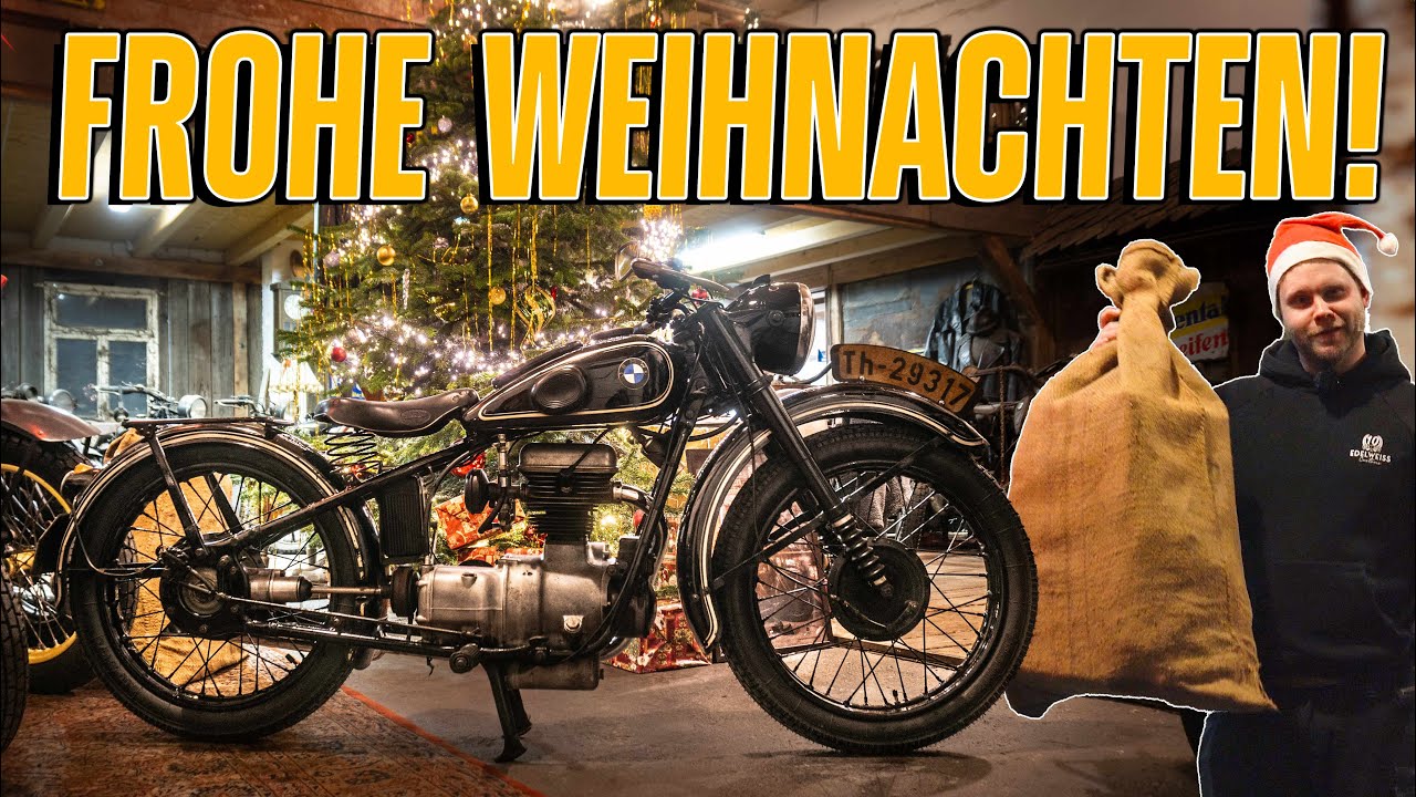 EDELWEISS | Unsere Weihnachtsgeschichte - BMW R23 in bewegten Zeiten!!