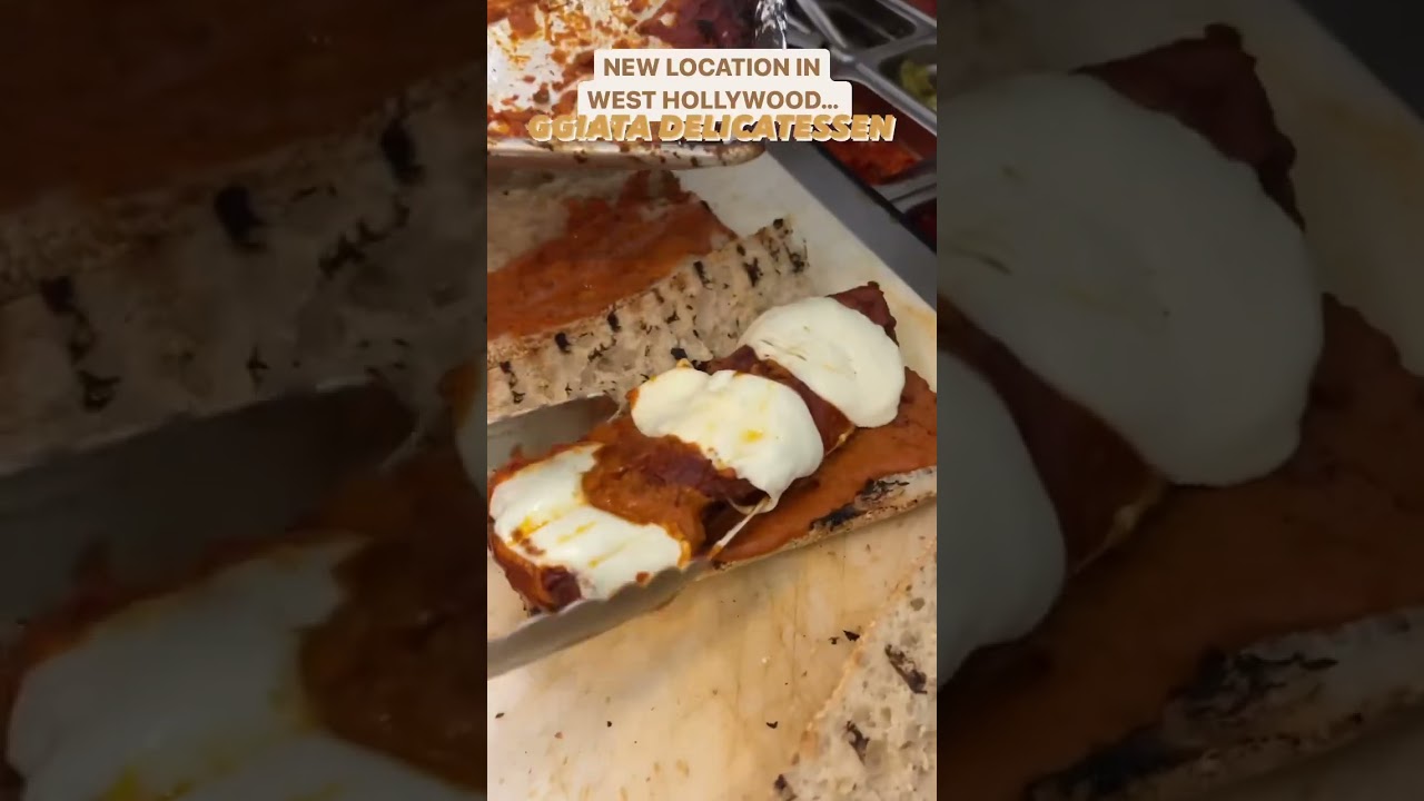 Ggiata Delicatessen in WeHo!