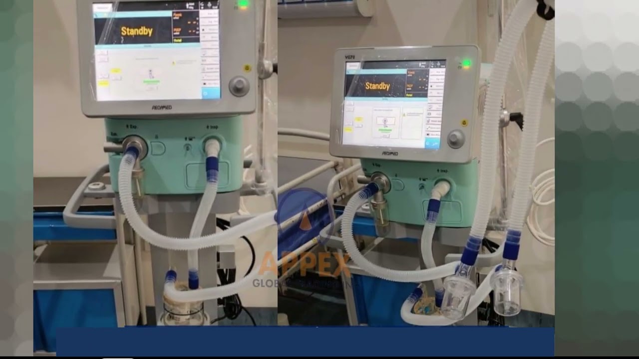 Aeonmed VG70 ICU Ventilator Demo | Multi-Mode Ventilation for Neonates to Adults
