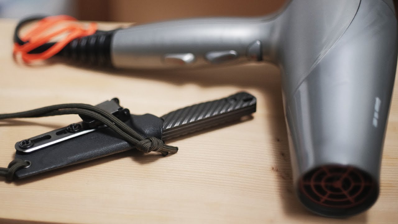 How to adjust kydex sheath retention with hair dryer /Peter McKinnon PPKV2 contour