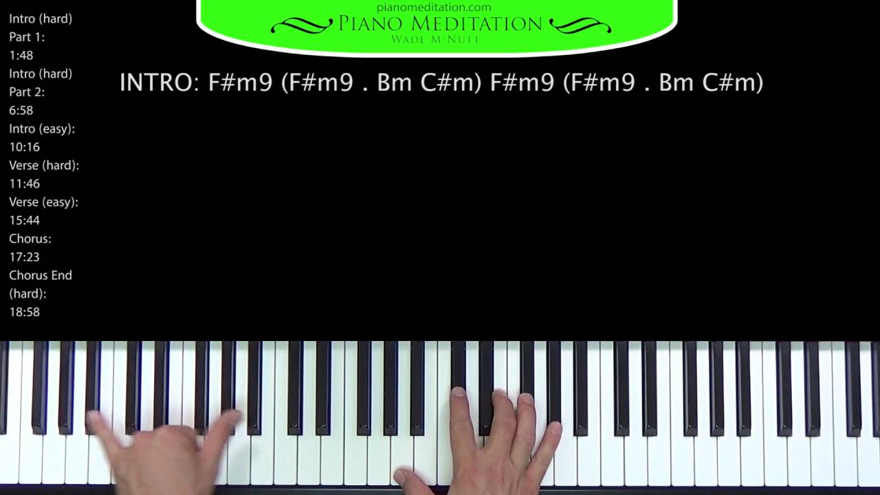 Awesome God - How to Play on the Piano | A