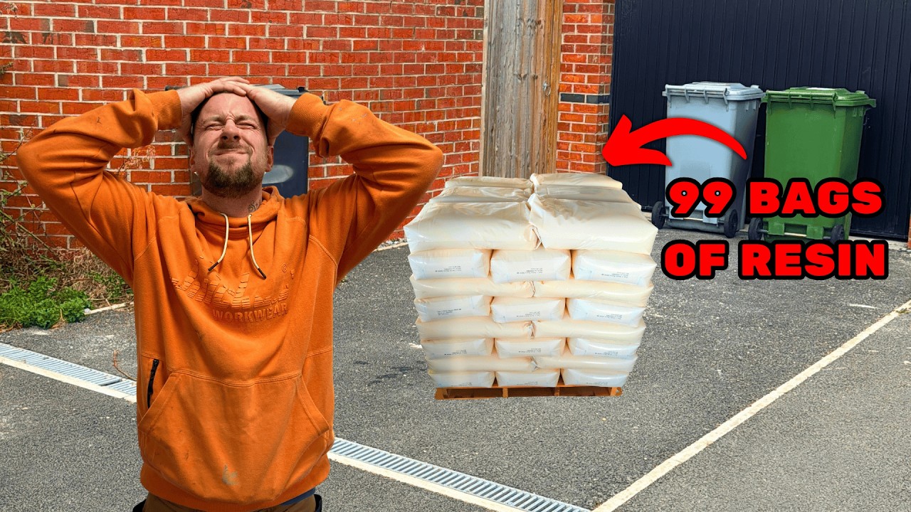 Surprising My Friend with a DRIVEWAY (he really needs this)