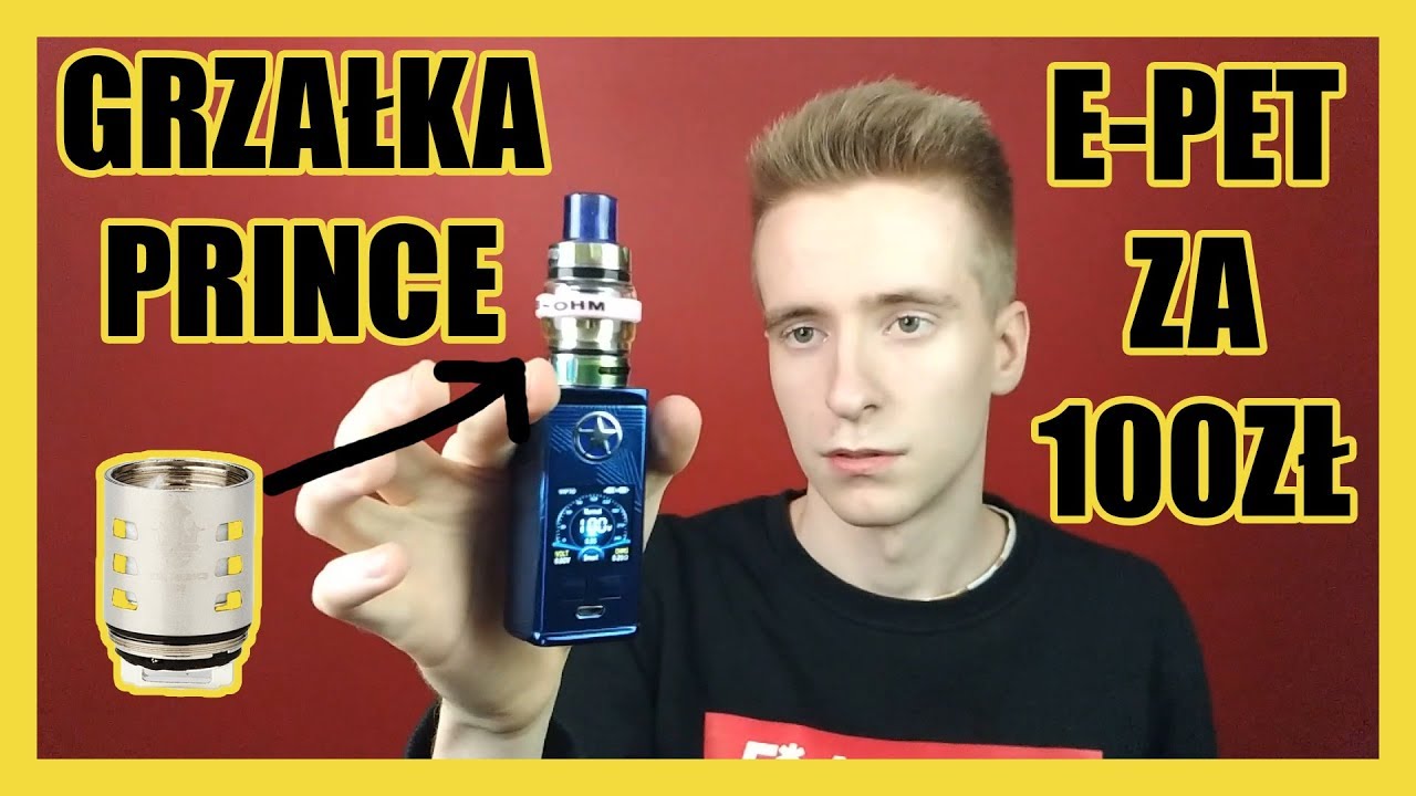 VAPTIO CAPT'N KIT - CZYLI E-PAPIEROS ZA 100ZŁ NA GRZAŁKI PRINCE!