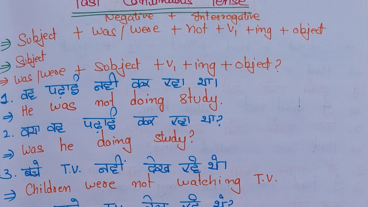 18 February 2026 Past Continuous Tense with Examples 