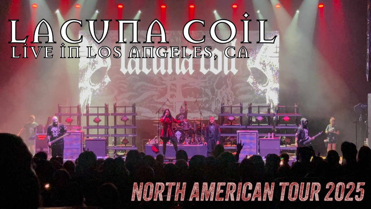 LACUNA COIL - NORTH AMERICAN TOUR 2025 - THE WILTERN - LOS ANGELES, CA - 4/10/25
