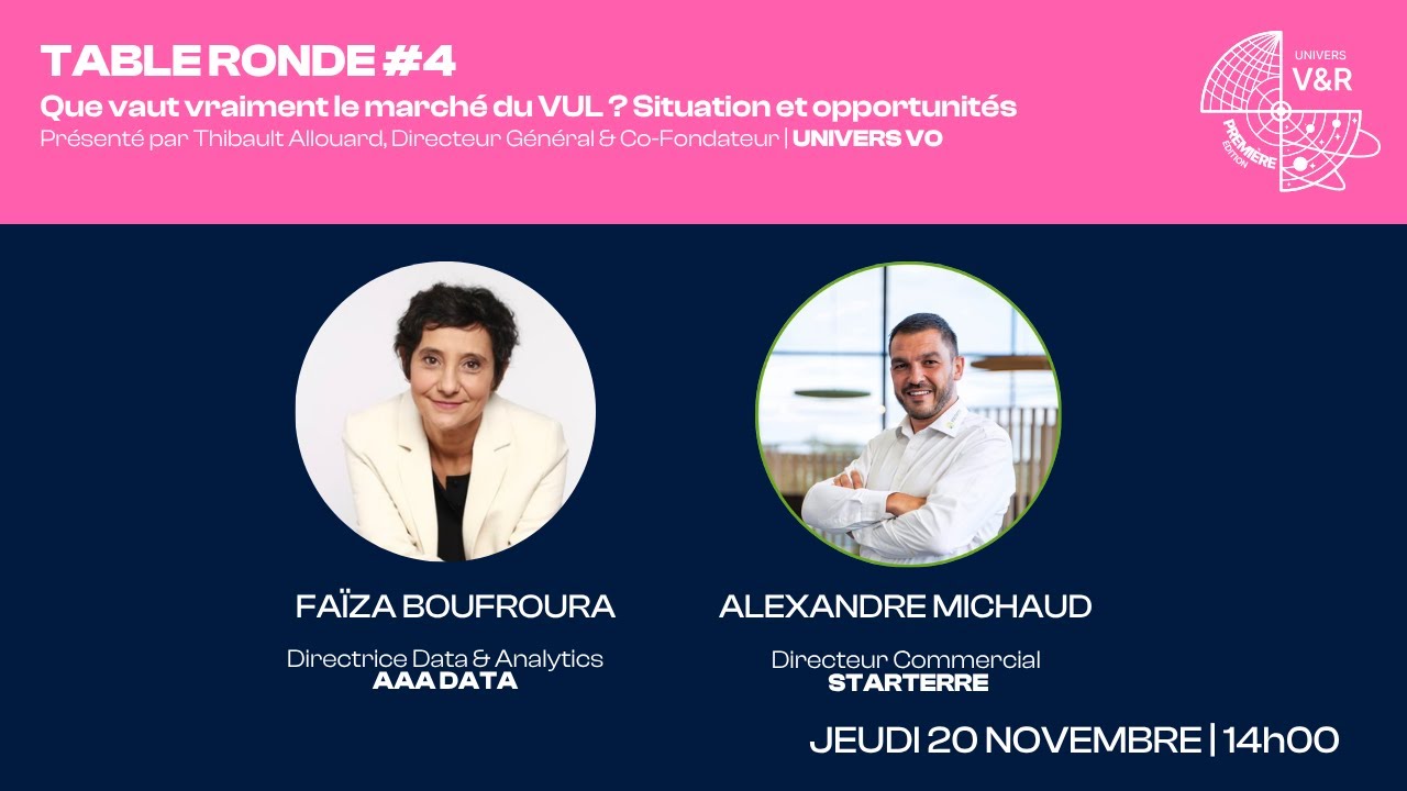 Table ronde #4 Que vaut vraiment le marché du VUL ? Situation et opportunités