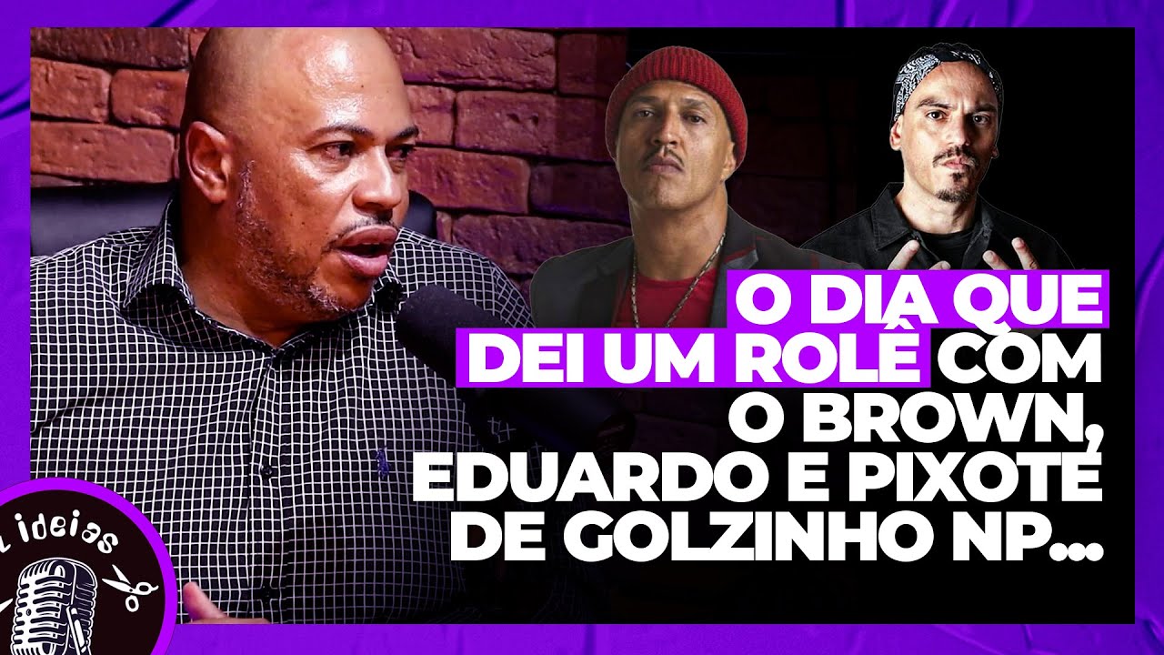 O DIA QUE DEI UM ROLÊ COM O BROWN, EDUARDO TADDEO E PIXOTE NO GOLZINHO NP - Cortes Az Ideias Podcast