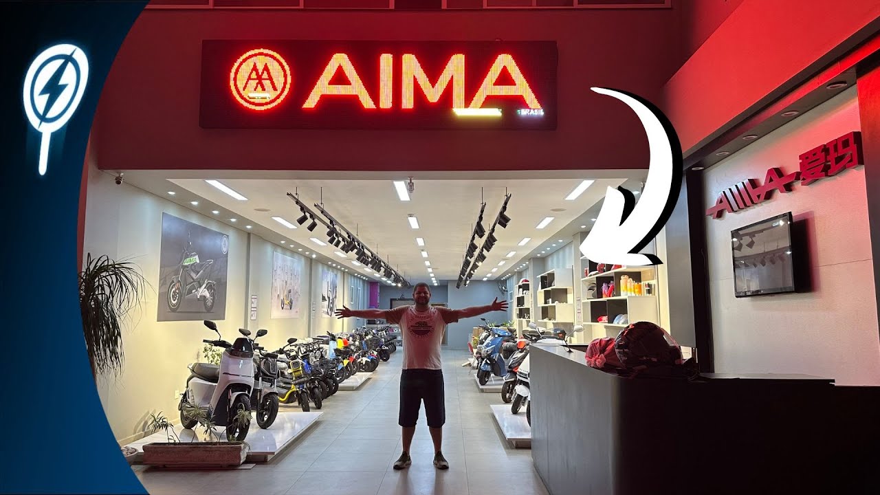 NOVAS MOTOS ELÉTRICAS AIMA!!! GOSTEI DE TUDO!!!