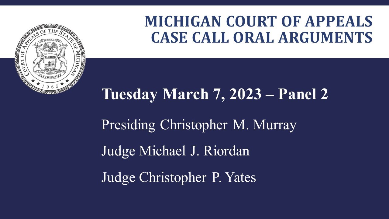 MCOA Oral Arguments March 7th, 2023 - Panel 2