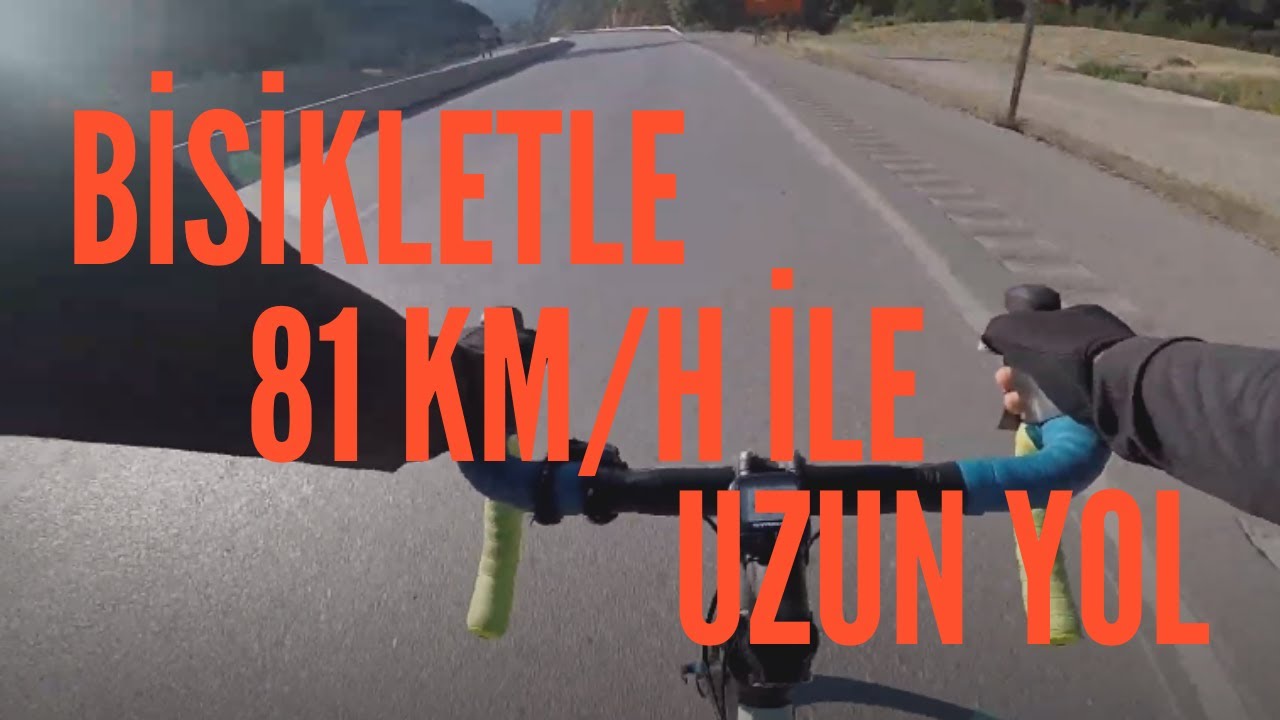 Yol Bisikleti İle Uzun Yol - Bisiklet Vlog Serisi - 81 KM/H İle Rüzgarı Delmek - Carraro 062