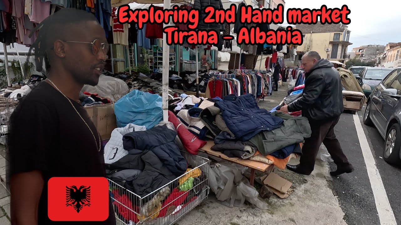 Last day Albania - Exploring the second hand markets (Gikomba)