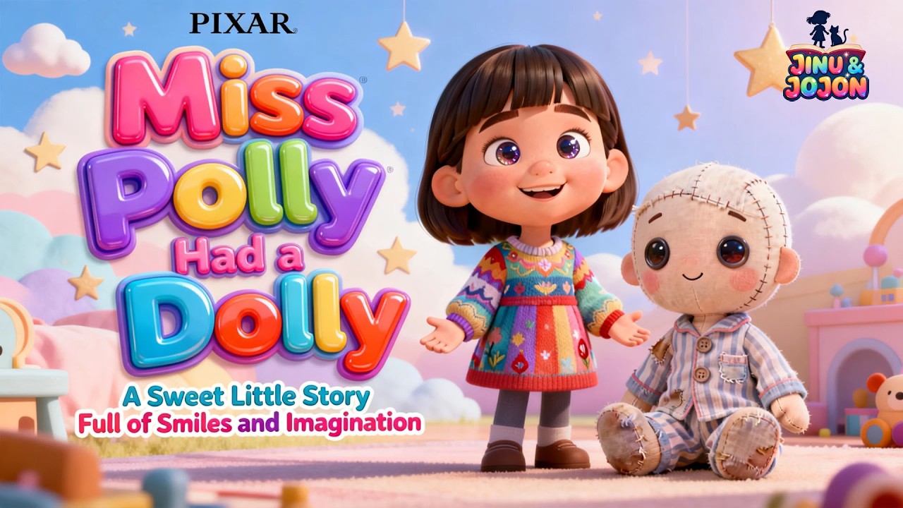 Miss Polly Had a Dolly – Educational Nursery Song for Early Learning | Nursery Rhymes