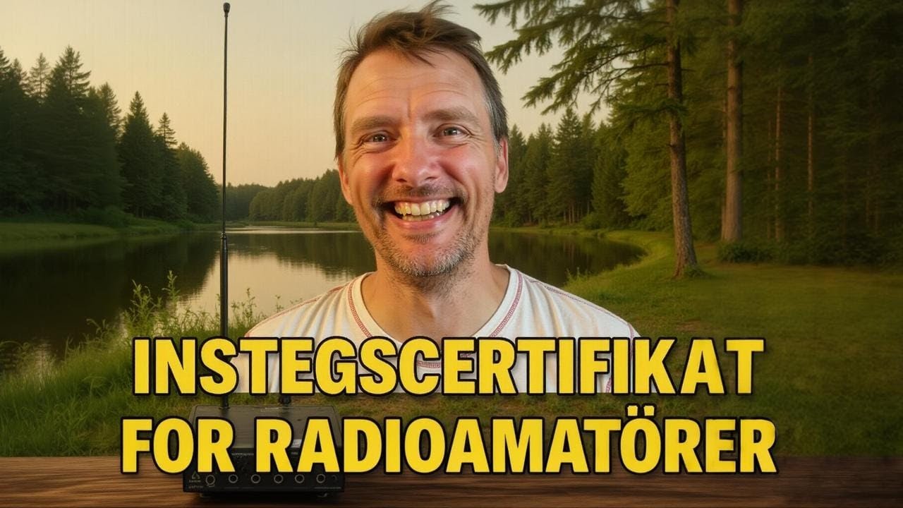 Nytt Instegscertifikat f&ouml;r Amat&ouml;rradio i Sverige! S&aring; H&auml;r B&ouml;rjar Du (Enkel Guide)