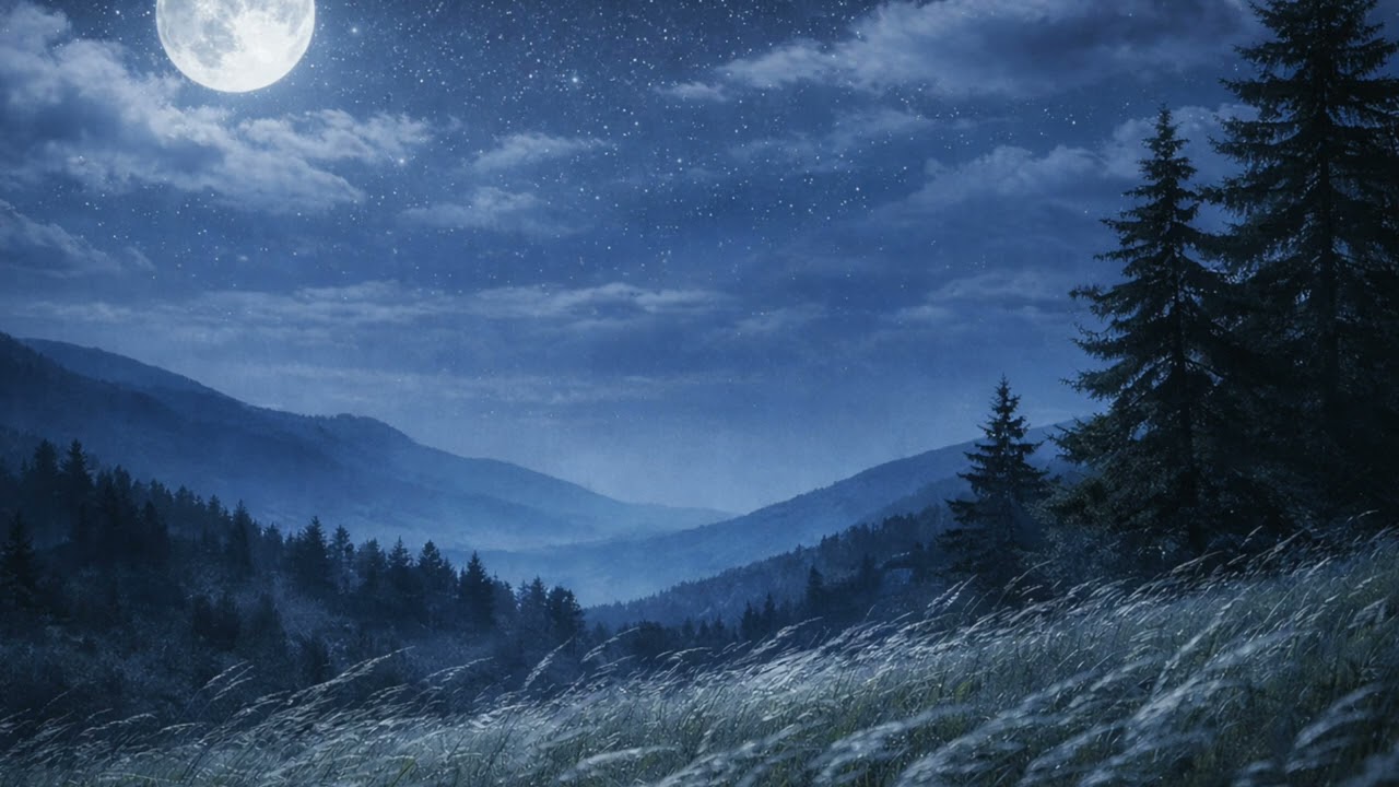 Soft Wind Ambience for Deep Sleep 🌙 No Talking