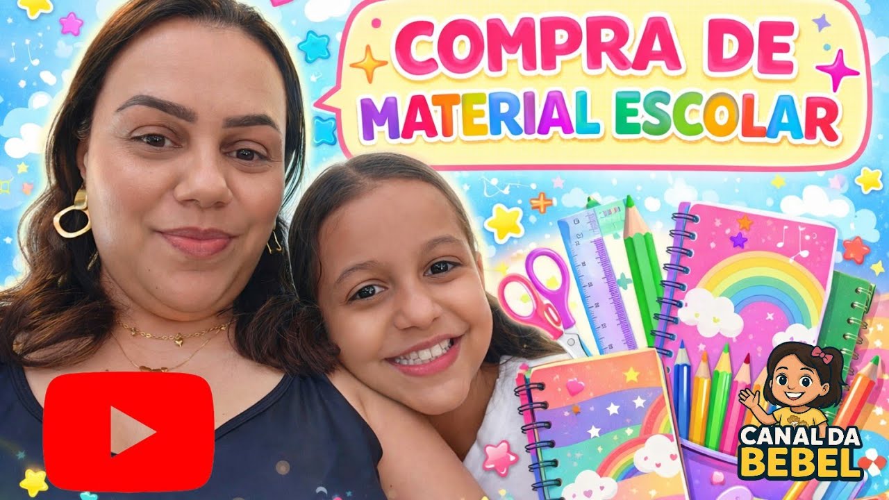 COMPRANDO MEU MATERIAL ESCOLAR DE 2026