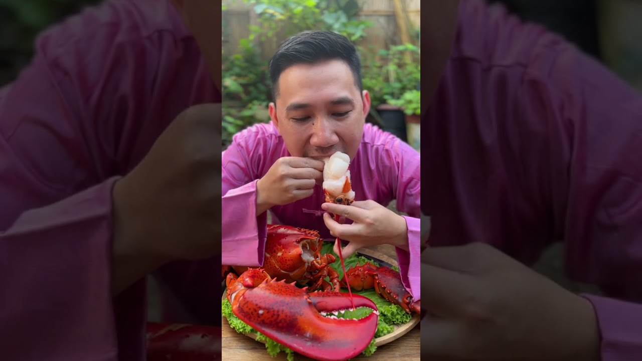 Mời cả nhà ăn con tôm alaska siêu to siêu khổng lồ 