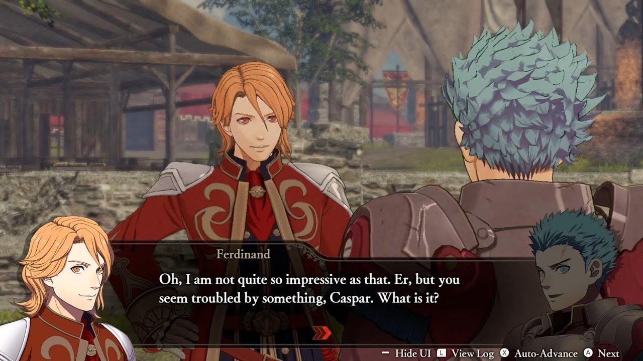 ALL Ferdinand Supports Fire Emblem Warriors Three Hopes 4K