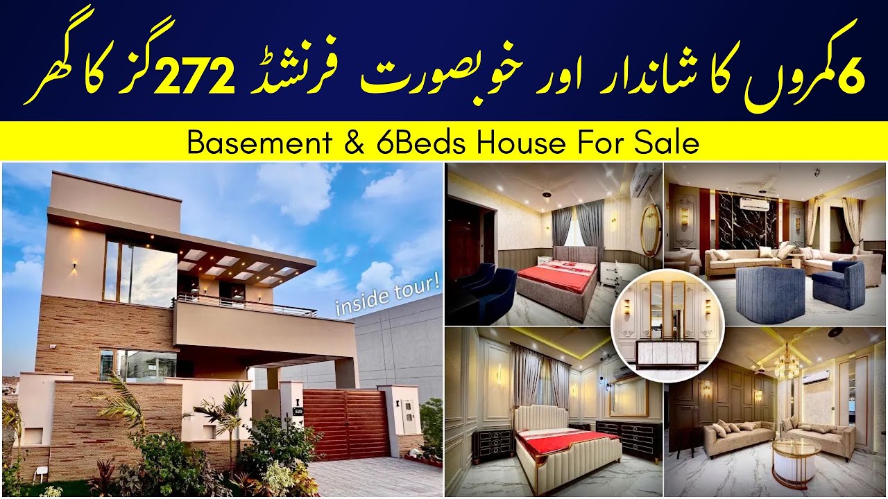 272 Square Yards House in Bahria Town Karachi | Precinct 8 | Basement House for Sale