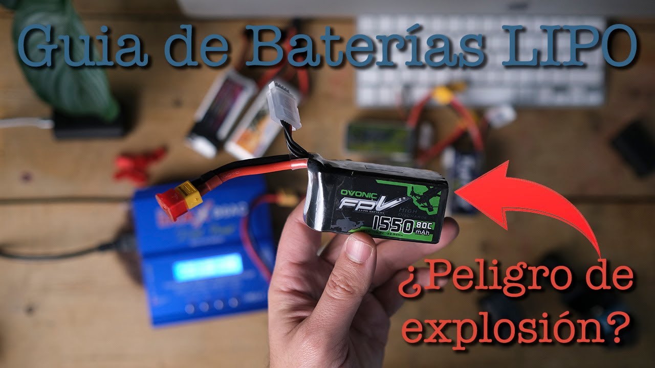 Baterías LIPO para Drones Guía Definitiva