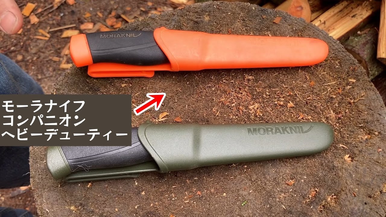 【モーラナイフ】カーボンからステンレスに買い替えた理由【コンパニオン】【鹿解体ナイフ】