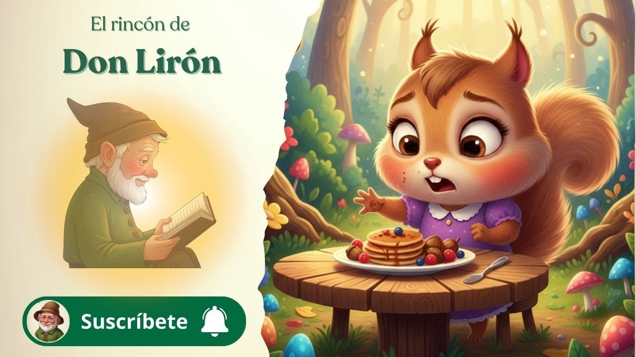 🐿️💧 Lila aprende a lavarse las manos antes de comer | Cuento infantil sobre hábitos de higiene
