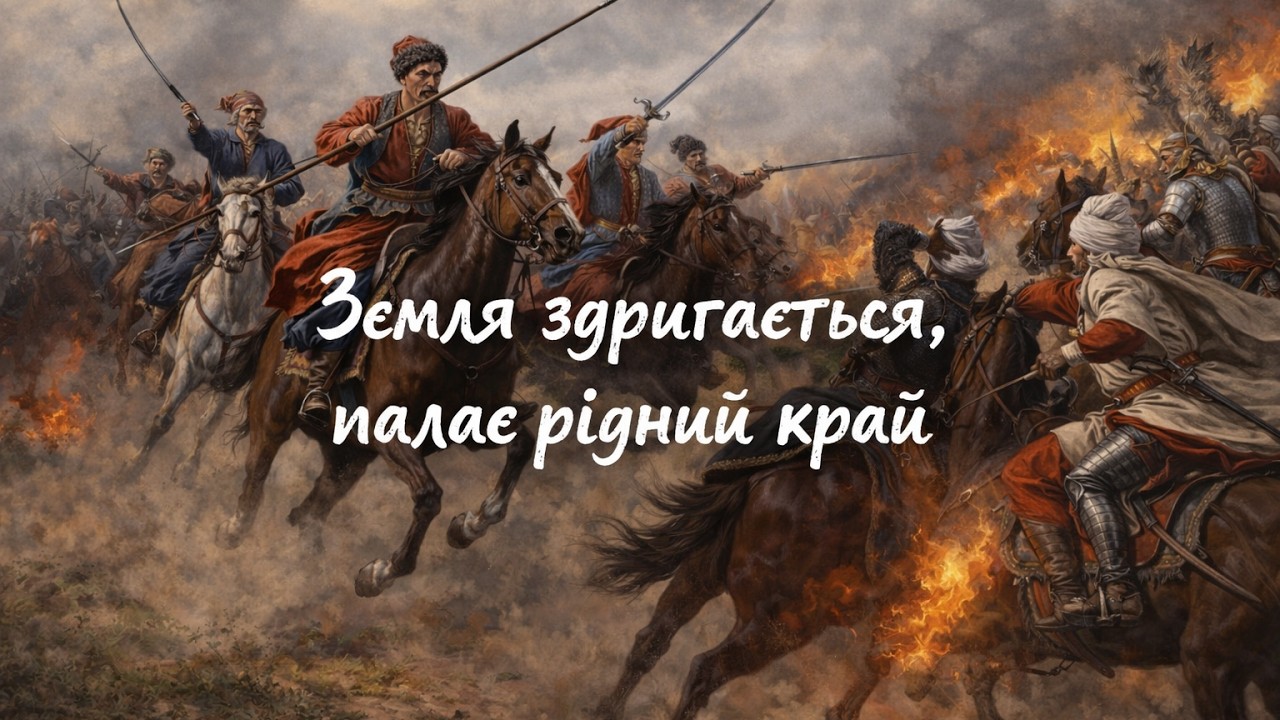 Земля здригається, палає рідний край