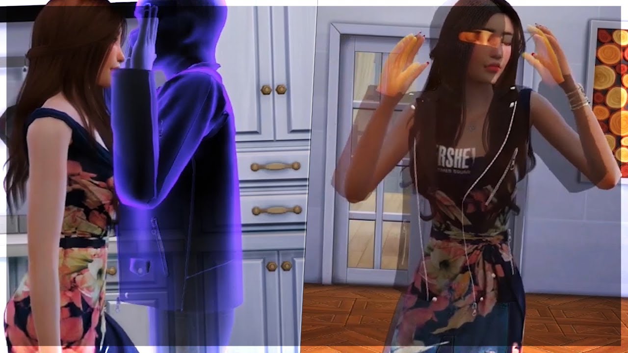 He's Take Over A Girl Life👧: TGTF Body Swap And Possession Story | Sims 4