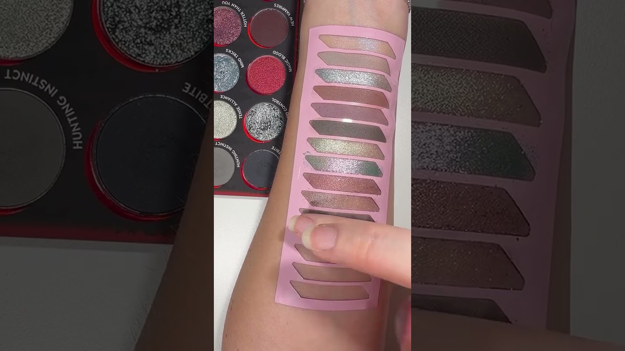 Eclipse _colourpopcosmetics _gifted_ ___swatch ✨ #foryou #makeup #viralshort #shorts #reels #fyp