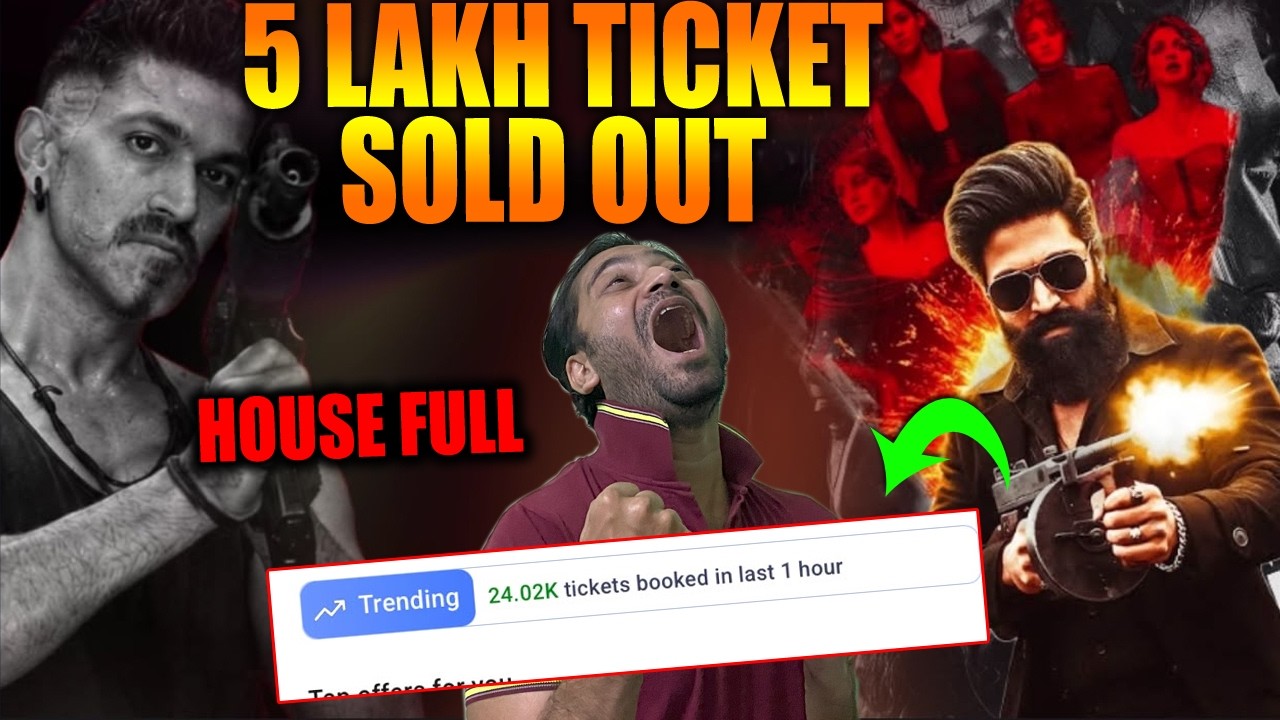 Toxic advance booking Update! Toxic advance booking India | Toxic Yash advance booking update !