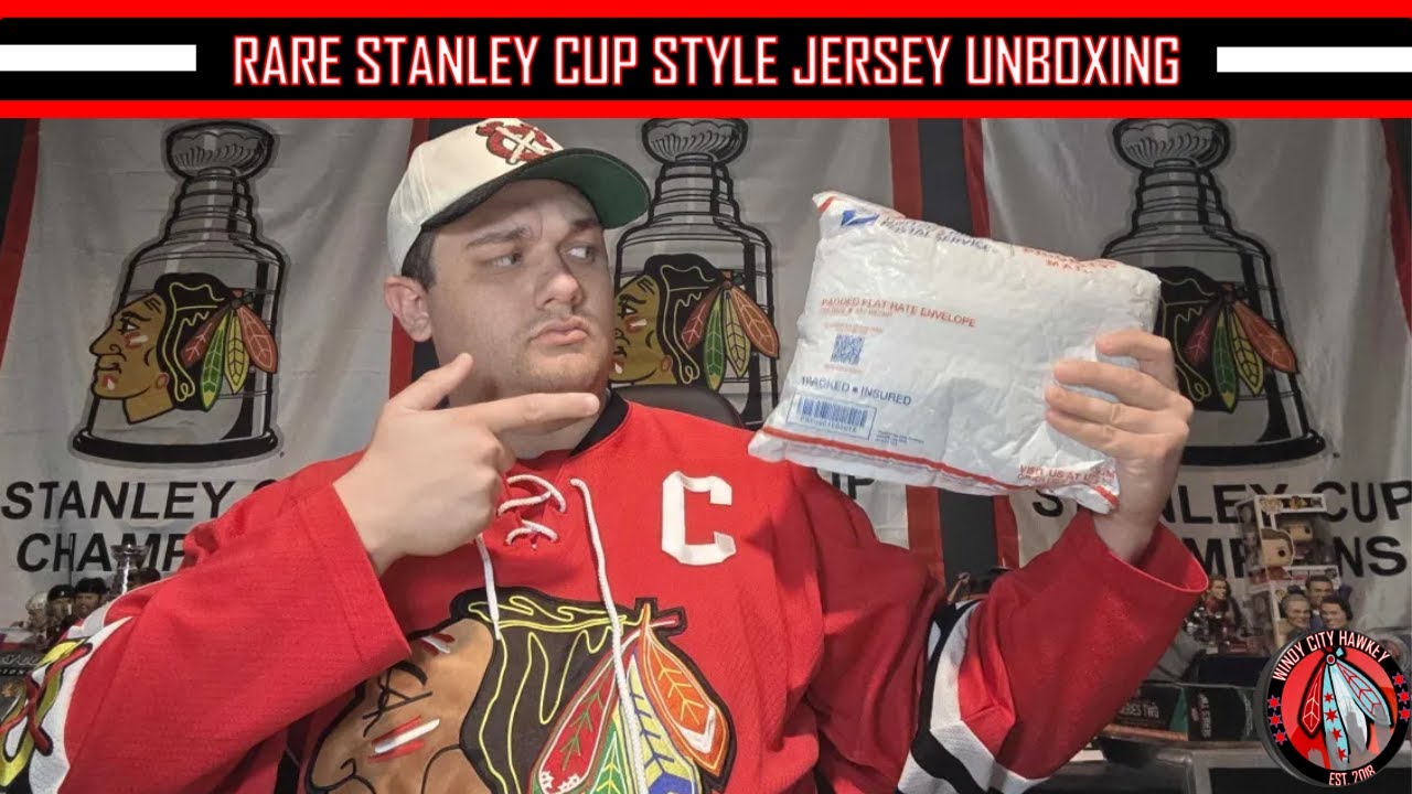 Rare Stanley Cup Style Jersey Unboxing