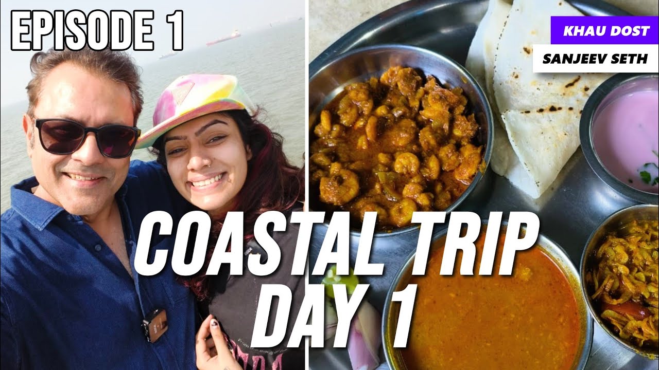 Coastal Trip | Konkan Coast | समुद्र तट की रोड ट्रिप | Mumbai To Alibaug By Ferry
