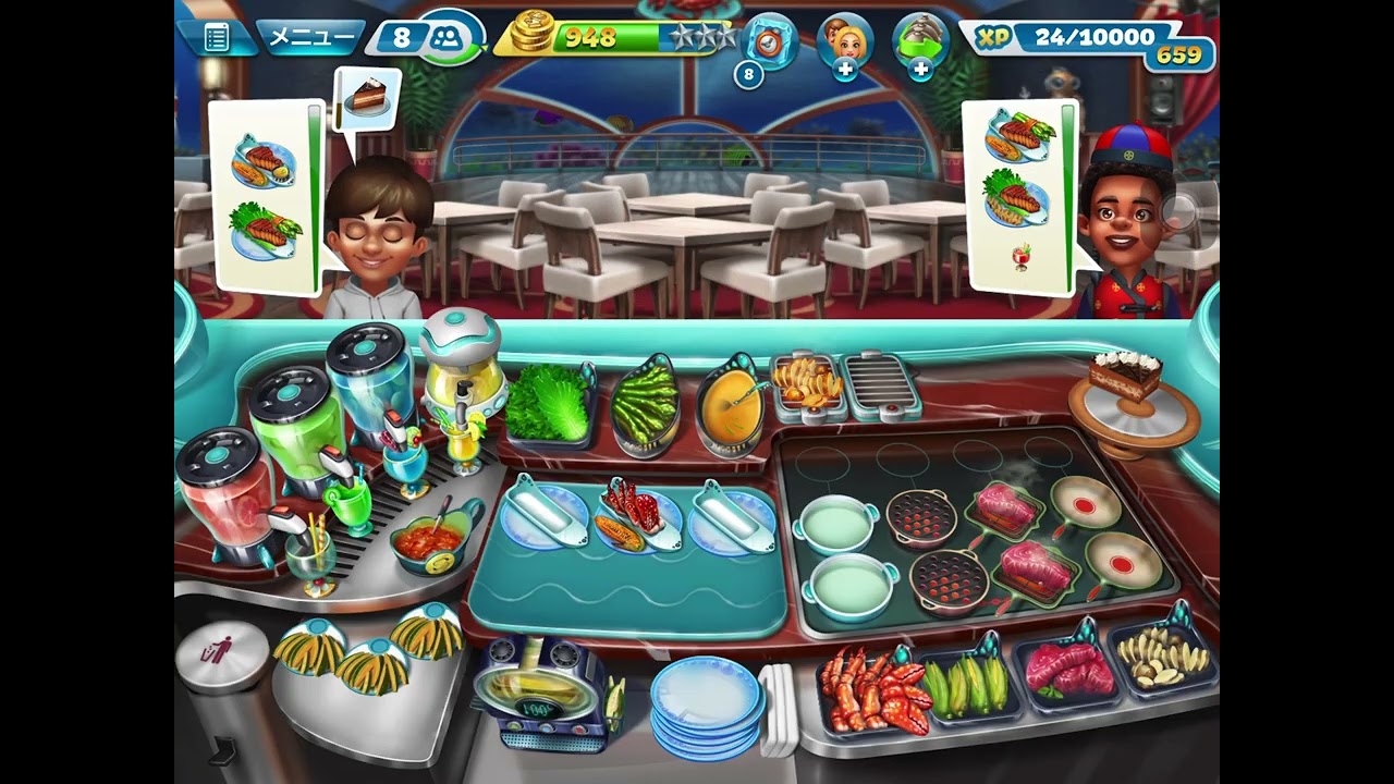 House of Crab 26 ⭐️⭐️⭐️cooking fever クッキングフィーバー