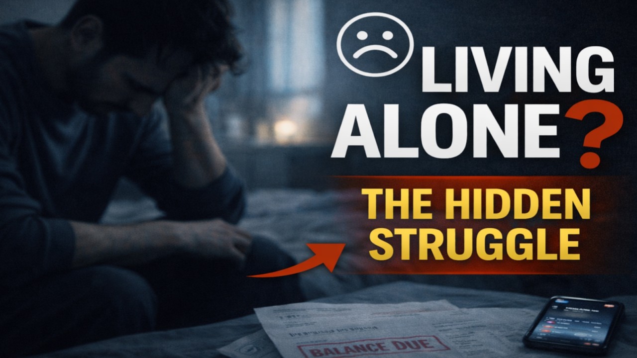 Living Alone in America Costs More Than You Think | The Hidden Struggle No One Talks About